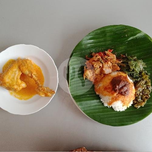Nasi Bungkus Rendang menu Nasi Padang Roda Baru 36, Rancabango