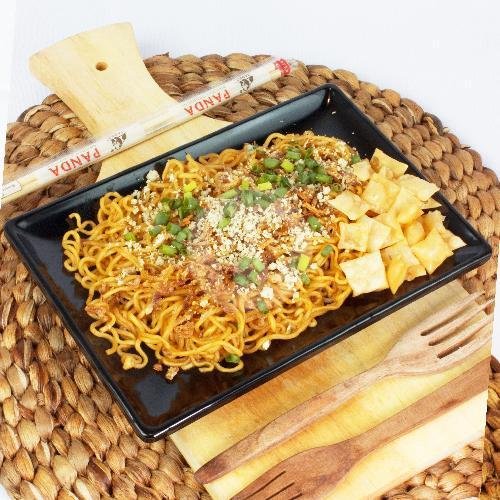 Indomi Reguler Pedas Level 3 menu Mie dan Ayam Geprek Level Pedas, Batu