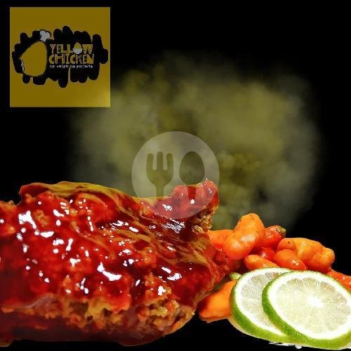 Nasi + Ayam Geprek (Saus) menu Yellow Chicken, Tebet