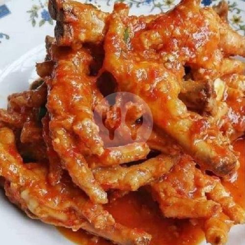 Ceker Mercon Pedes Mampus menu Seblak Mak Erot, Pondok Bambu