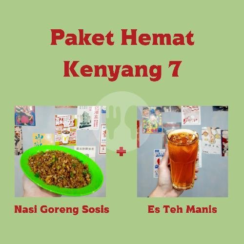 Paket Macan Kenyang 8 menu Kedai Cap Macan, Lowokwaru