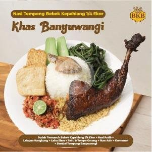 Nasi Tempong Bebek Djakarta menu Bebek BKB, Mampang Prapatan