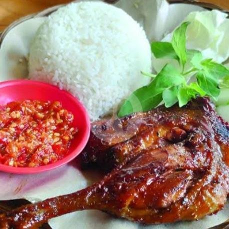NASI BEBEK KRAMAT BAKAR BIASA menu BEBEK KRAMAT, Jl. Riau Depan Kantor Taspen