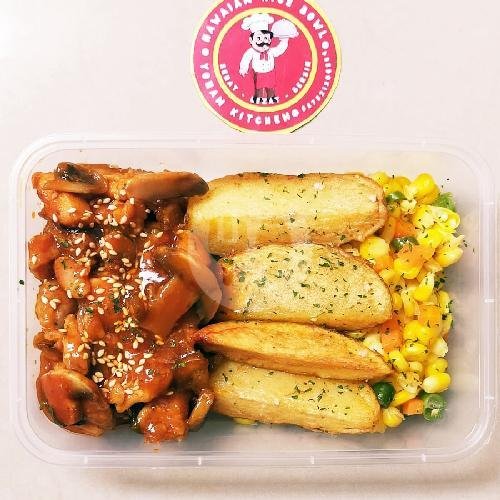 Sup Jagung Telor (330 Ml ) menu Hawaian Rice Bowl, Pandan Hijau 3