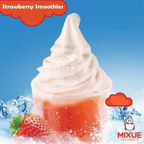 Mi-Sundae Mango menu Mixue Dlopo, Ngasem