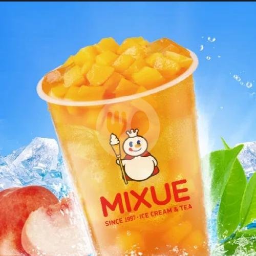 Coconut Jelly Milk Tea (Grande) menu Mixue, Puri Anjasmoro