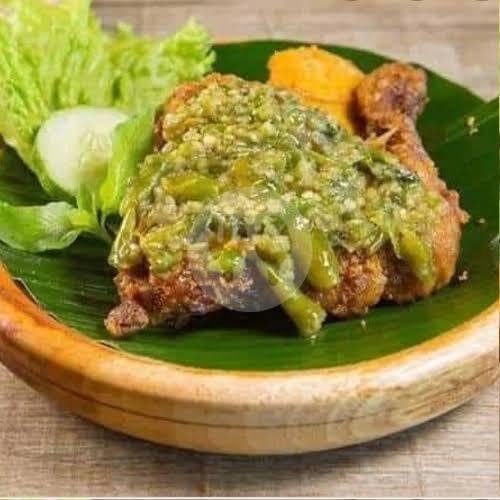 Terong Goreng menu Bandeng Presto Sambel Ulek Bu Sri, Cempaka Sari V
