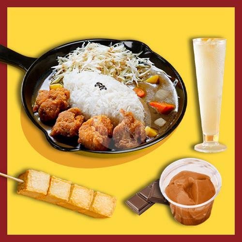 Golden Chicken Charsiu Ramen menu 1868 Curry House, Plaza Festival Kuningan