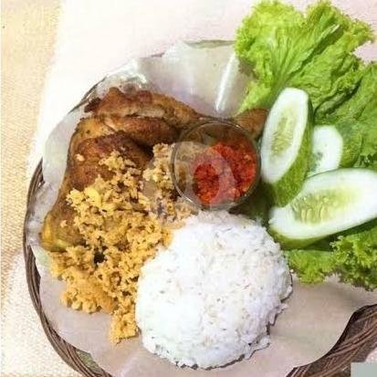 Paket Kenyang Ikan Bandeng duri Lunak menu Ayam Goreng Tulang Lunak Cirebon, Terusan Kopo