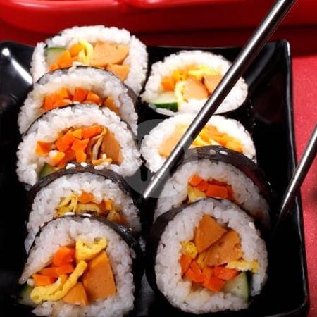 Gimbap Gnam Authentic menu Gnam Gnam Korean Street Food, Food Junction Grand Pakuwon