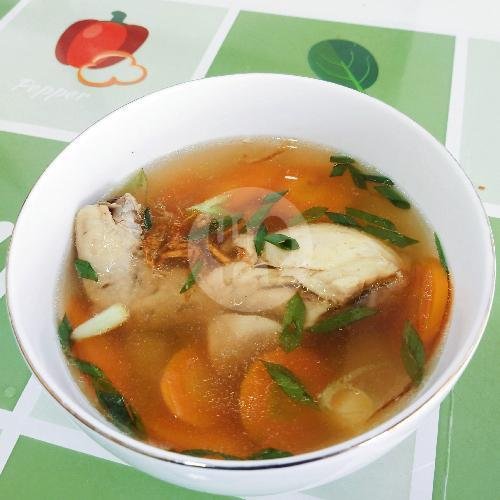 Sop Ayam Dada menu Rins Soup, Merjosari