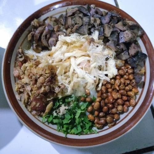 Bubur Ayam Ati Ampela menu Bubur Ayam Mang Jecky, Geger Arum