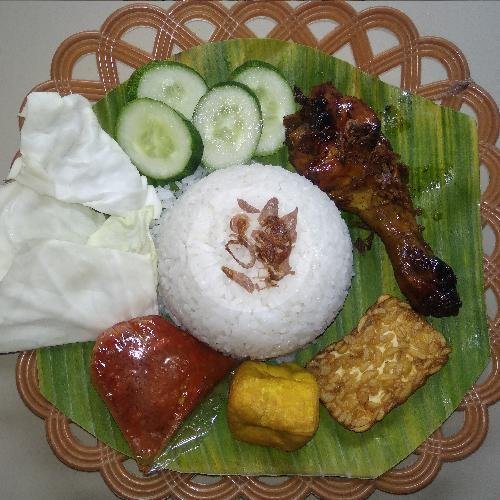 Nasi Ayam Penyet menu Nasi Tutug Oncom Bundo Dian, Jatinangor