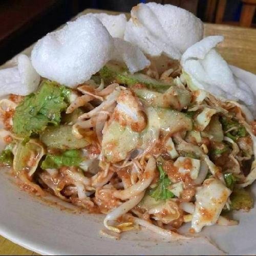 Lotek Mentahh menu Warung Lotek Wa Umi, Ciawitali