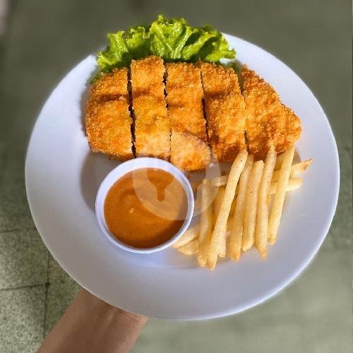 Nasi Geprek Katsu menu Kedai 1406 Chicken Katsu, Menteri Supeno