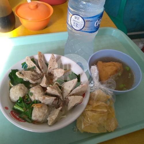 Mie Ayam + Bakso Urat menu Mie Ayam Bakso Pak Man, Mampang Prapatan