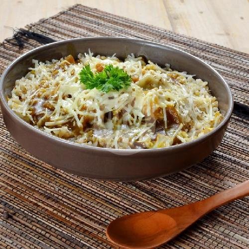 Chicken Crispy Steak menu Burjo Kane, Semarang