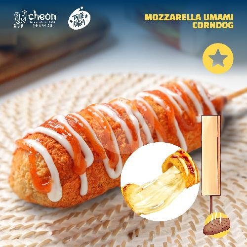 Cheon- Sosis BBQ Corndog JUMBO menu Cheon, Jogja City Mall