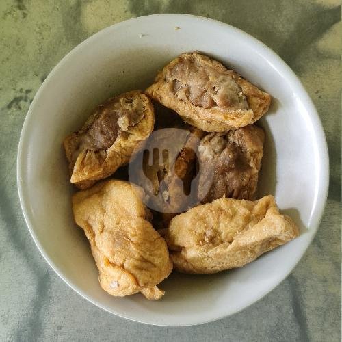 Tahu Walek menu Bakso Solo Perliman Pak Andre