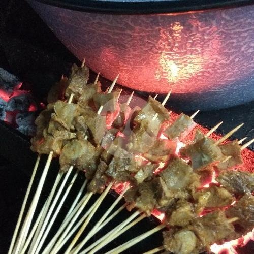 Sate Lidah Sapi Tanpa Ketupat menu Sate Padang Ajo Jamal, Turangga