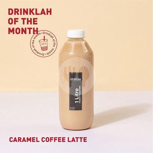 1L Iced Caramel Coffee Latte menu Eatlah BeefBar, Pasar Minggu