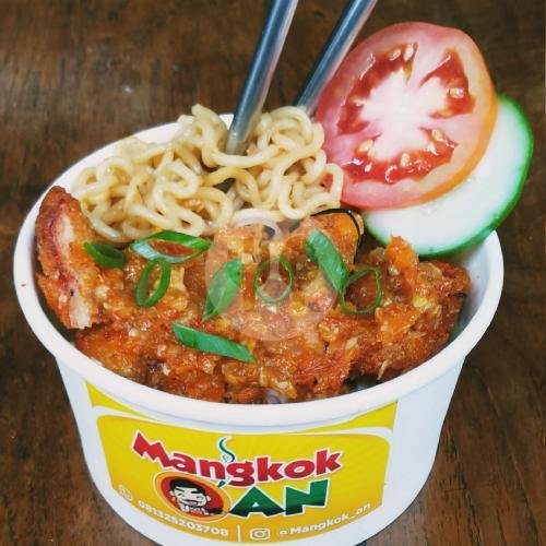 Mie Katsu Sambal Matah menu Mangkok An, Jambewangi