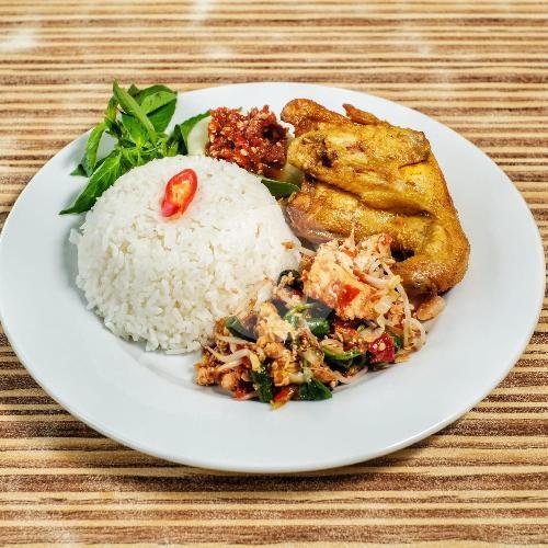 Ayam Kalasan menu Warung Bu Kris, Kayoon