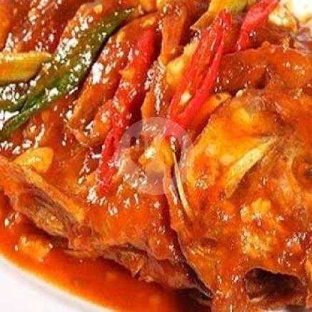Fish Steak + Nasi menu ICHA STEAK & SEAFOOD