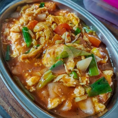 Nasi Telur Chili Oil menu Sumber Selera Chinese Food Halal, Kartoharjo