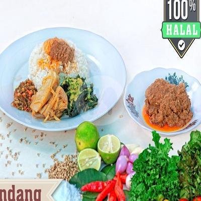 Nasi Kikil menu Masakan Padang Kebomas, Gresik