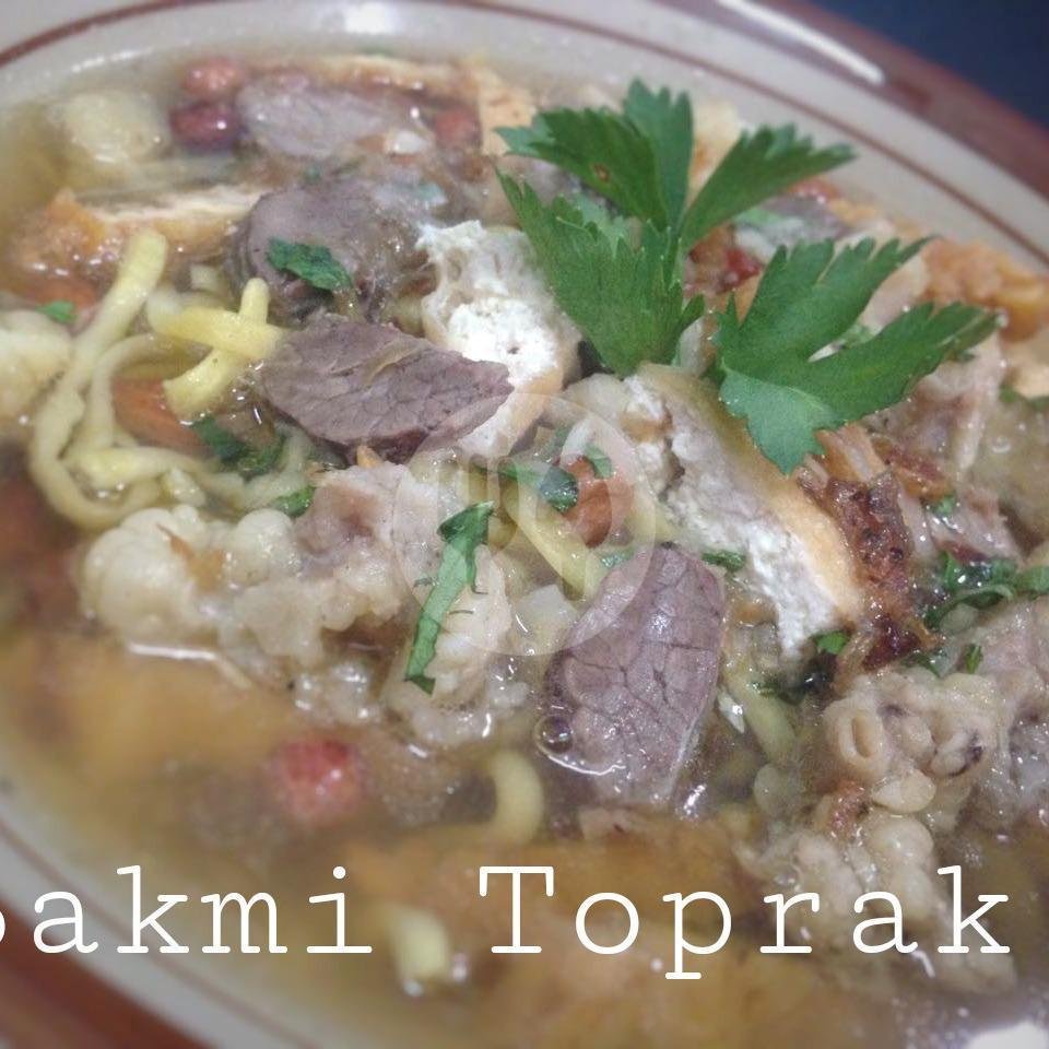 Gado-gado Telur menu Bakmi Toprak dan Brambang Asem Mbah Sar, Banjarsari