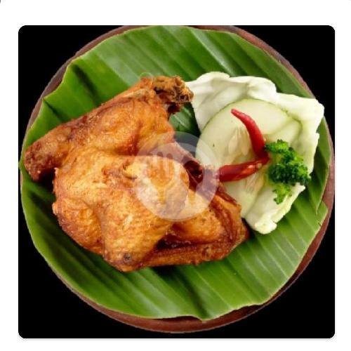 Ayam Dada Goreng ( + Sambel + Lalap) menu Pecel Lele Depot Sumber Barokah Mba Yu Anik, Harjamukti