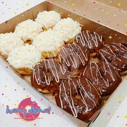 Donat Mini Extra Topping Isi 6 menu Kang Donat, Kiaracondong