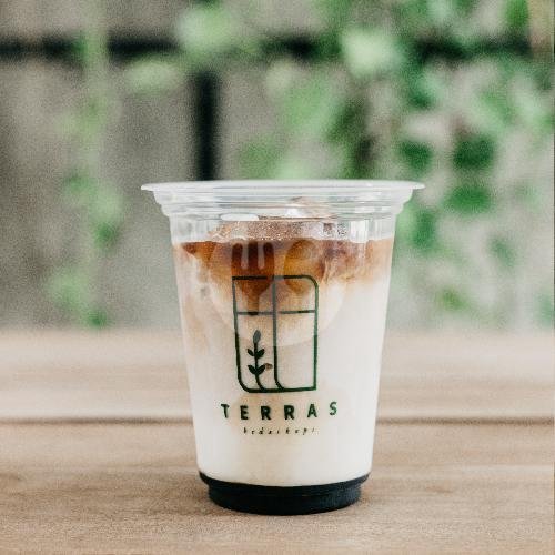 Banana Iced Coffee menu Terras Kedai Kopi, Dukuh Pakis