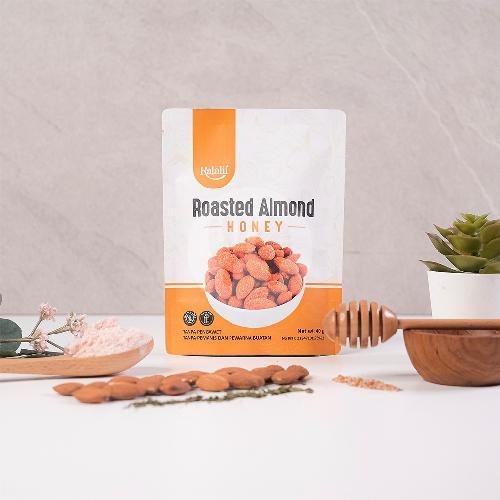 Almond Panggang Pouch Honey menu Ralalii Almond Milk & Cookies, Taman Siswa