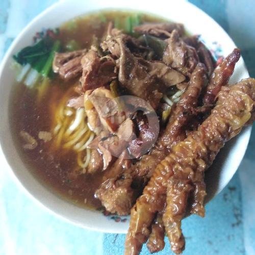 Bakso menu Warung Mie Ayam Cak Roni, Rest Area Caruban