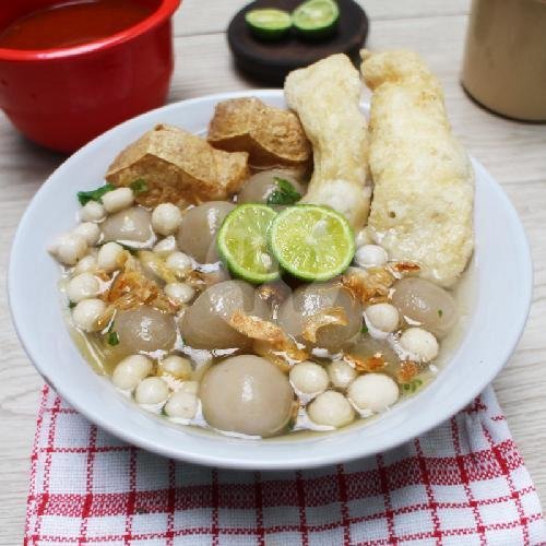 Jomblo Klasik Kuah Kaldu (Pake Baso Daging) menu Baso Aci Jomblo, Antapani