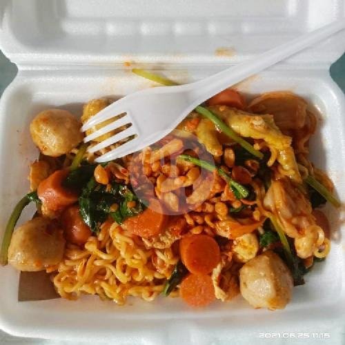 mie bledexs jumbo menu Kedai D & M Pagi, Karang