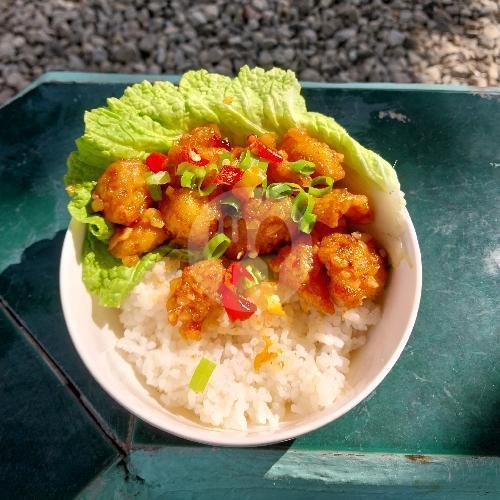 Chicken Katsu Saus Blackpapper menu Unico CAFE, Jl Kenanga No 57 Caruban