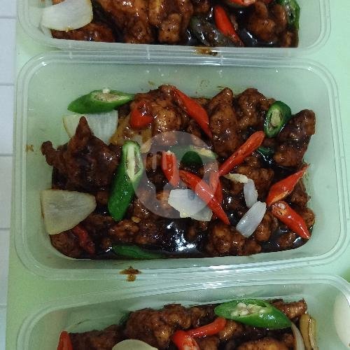 Ayam Lada Hitam menu Masakini Chinese Food Halal, Wiyung