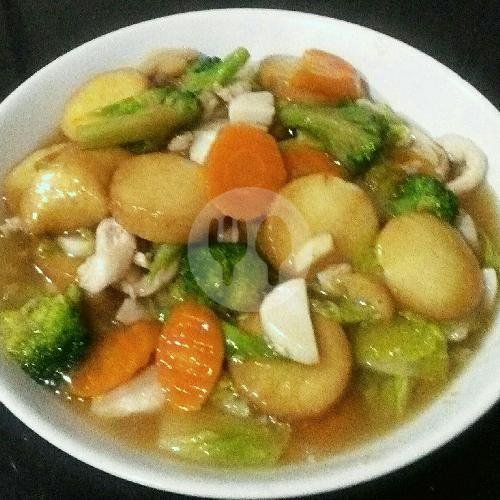 Sapho Tahu menu Seafood Sriyadi Pacitan, Duren Sawit