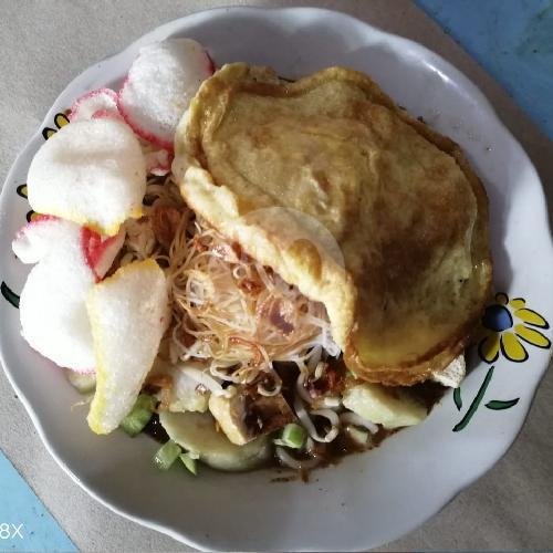 Ketoprak Super + Telur Dadar menu Ketoprak Super, Samping Kelurahan