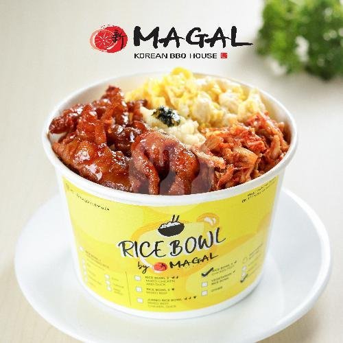 Jumbo Rice Bowl menu Magal Korean BBQ, Kuningan City