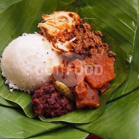 Nasi Gudeg Krecek Telur + Suwir menu Gudeg Yu Narni, Palagan