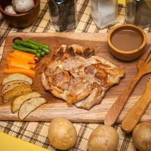 Steak Ayam Blackpepper menu Steak Ayam RAKYAT, Pademangan