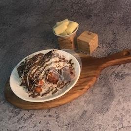 Pisang Keju Glaze Tiramisu menu Raja Pisang Keju Arjuna Pusat, Arjuno - Sawahan