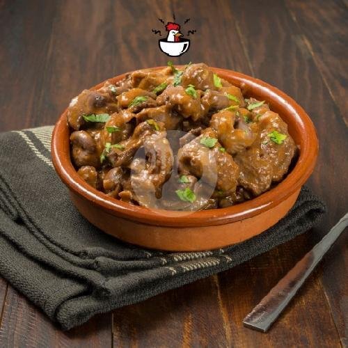 Telur Ayam Kampung menu Bubur Ayam Djenaka