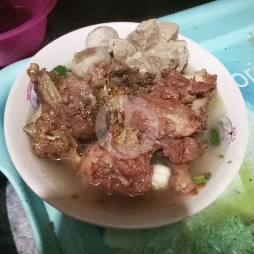 Paket Bakso Balungan (Es Teh/Teh Hangat) menu Mie Ayam & Bakso Balungan ''Ojo Lali'' Pak Sabar Solo, Wolter Monginsidi