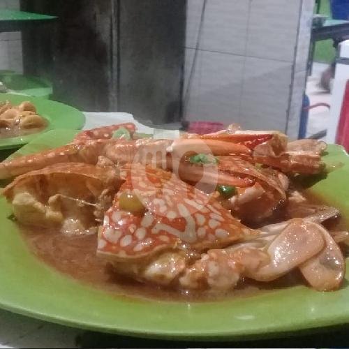 Rajungan Asam Manis/asam pedas menu Seafood Redjo Pentong, Pesantren
