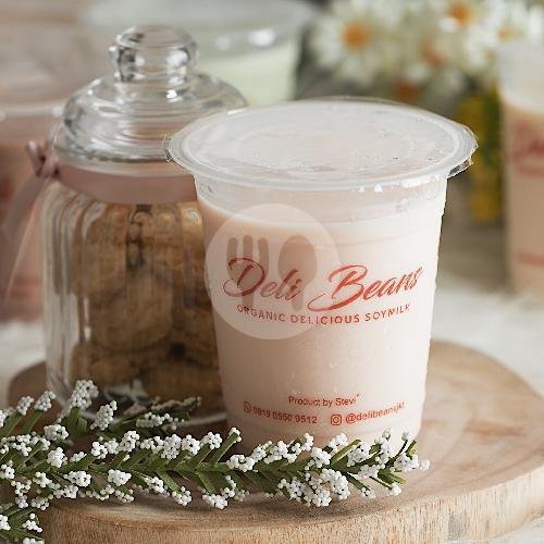 Susu Kacang Green Tea menu Susu Kacang Deli Beans, Kebon Jeruk